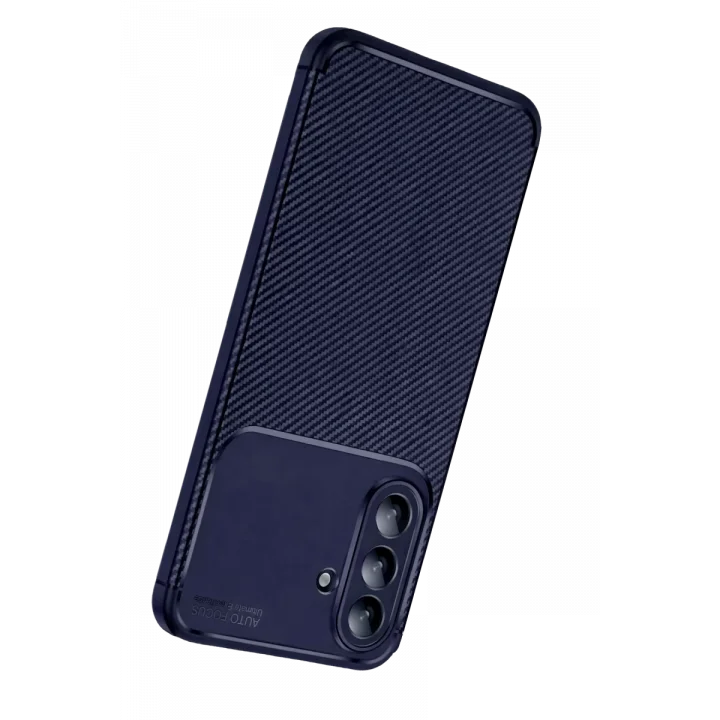 Mey İthalat®  Samsung Galaxy S26 FE Auto Focus Karbon Kapak - Lacivert