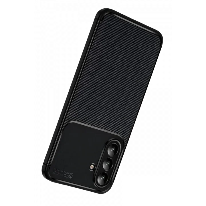 Mey İthalat®  Samsung Galaxy S26 FE Auto Focus Karbon Kapak - Siyah