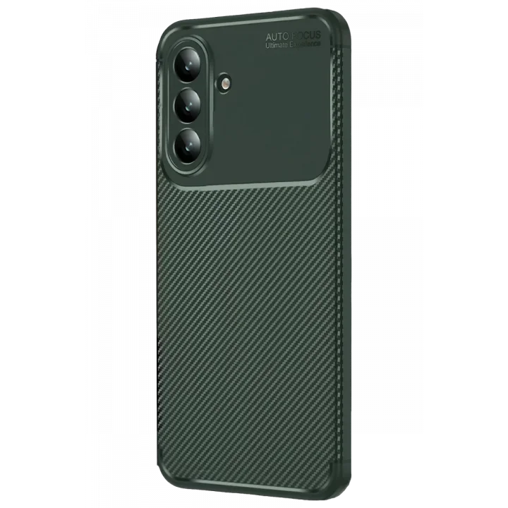 Mey İthalat®  Samsung Galaxy S26 FE Auto Focus Karbon Kapak - Yeşil