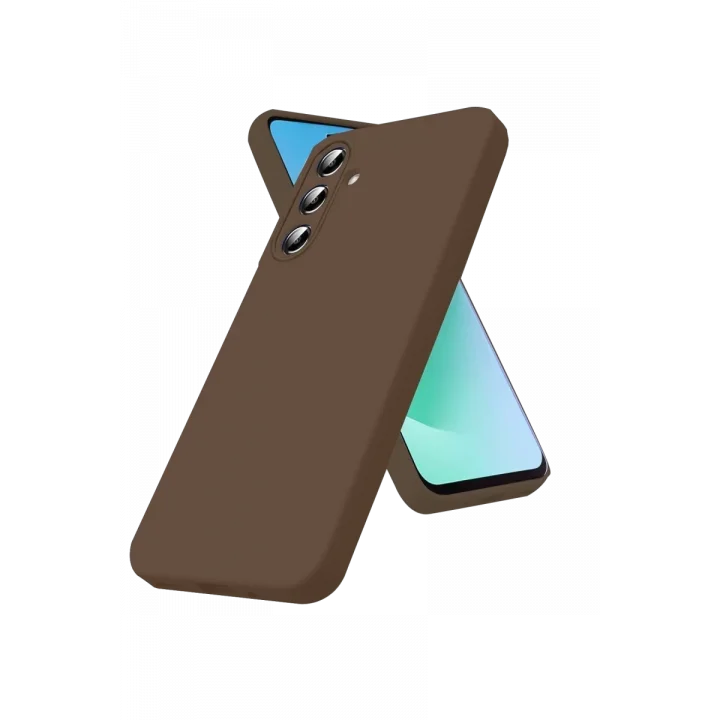 Mey İthalat®  Samsung Galaxy S26 FE First Silikon - Kahverengi