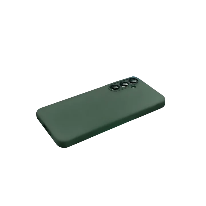 Mey İthalat®  Samsung Galaxy S26 First Silikon - Koyu Yeşil