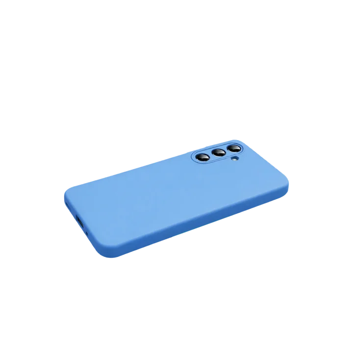 Mey İthalat®  Samsung Galaxy S26 Nano içi Kadife Silikon - Mavi