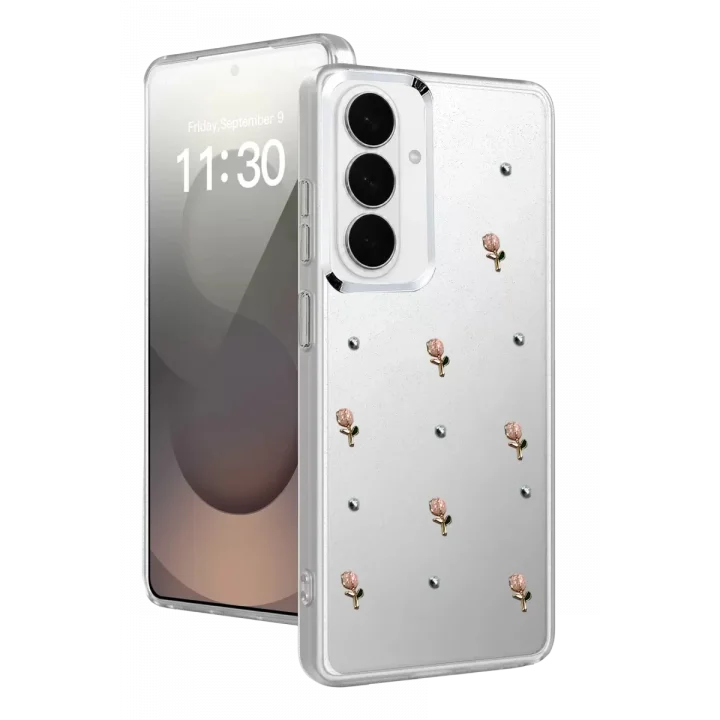 Mey İthalat®  Samsung Galaxy S26 Plus Fiyonk Desenli Kapak - Desen 6
