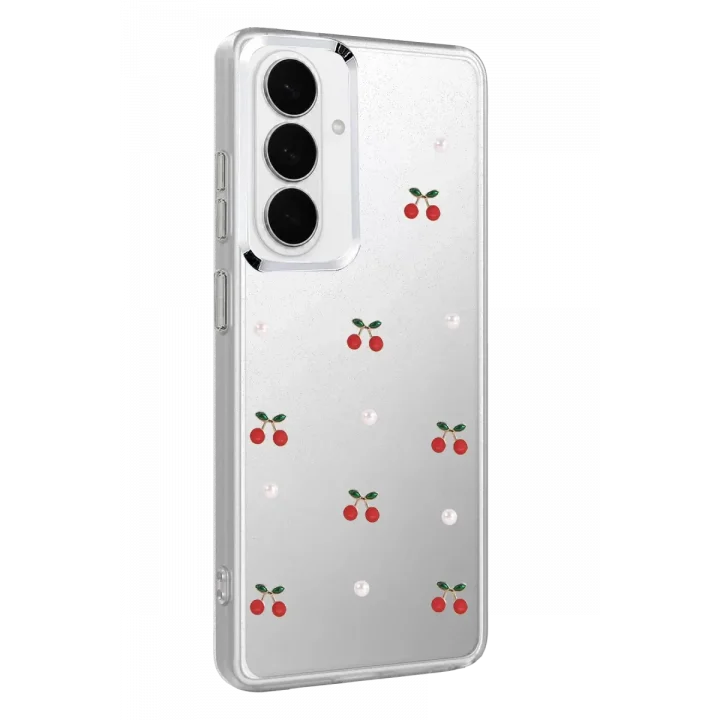 Mey İthalat®  Samsung Galaxy S26 Plus Fiyonk Desenli Kapak - Desen 9