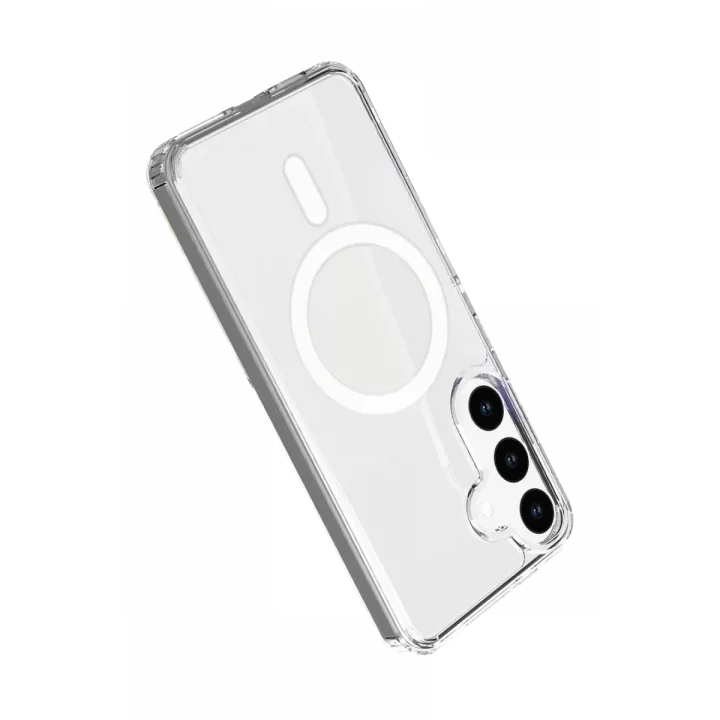 Mey İthalat®  Samsung Galaxy S26 Plus Magneticsafe Şeffaf Silikon - Şeffaf