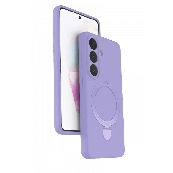 Mey İthalat®  Samsung Galaxy S26 Plus Regal Magsafe Standlı Kapak - Lila