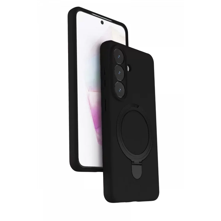 Mey İthalat®  Samsung Galaxy S26 Plus Regal Magsafe Standlı Kapak - Siyah