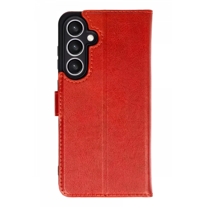 Mey İthalat®  Samsung Galaxy S26 Plus Trend S Plus Kapaklı Kılıf - Kırmızı