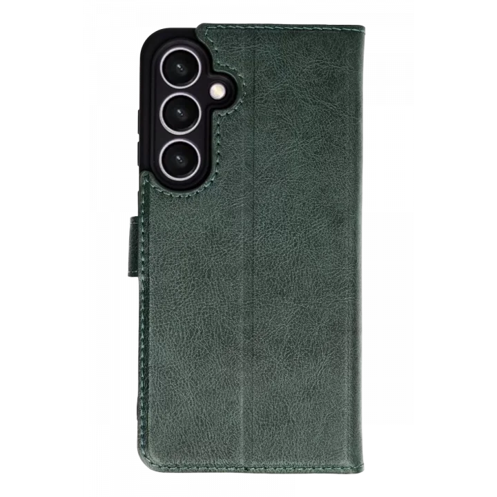 Mey İthalat®  Samsung Galaxy S26 Plus Trend S Plus Kapaklı Kılıf - Yeşil