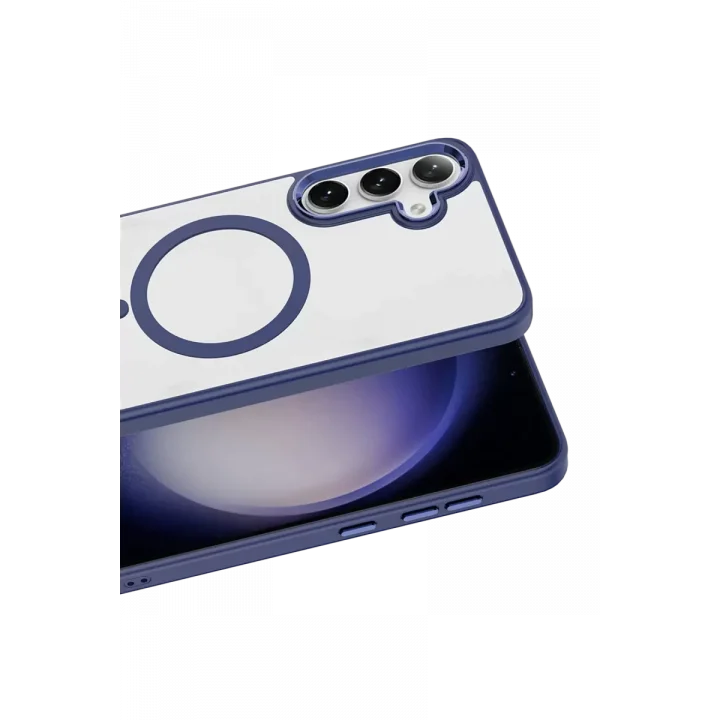 Mey İthalat®  Samsung Galaxy S26 Terea Magsafe Kapak - Lacivert