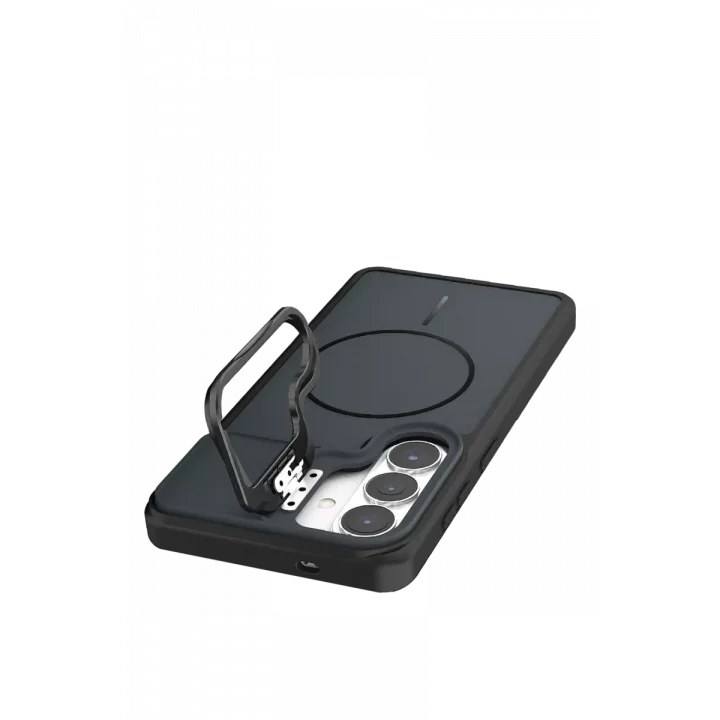 Mey İthalat®  Samsung Galaxy S26 Ultra Pale Magsafe Standlı Kapak - Siyah