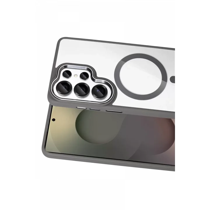 Mey İthalat®  Samsung Galaxy S26 Ultra Terea Magsafe Kapak - Gri