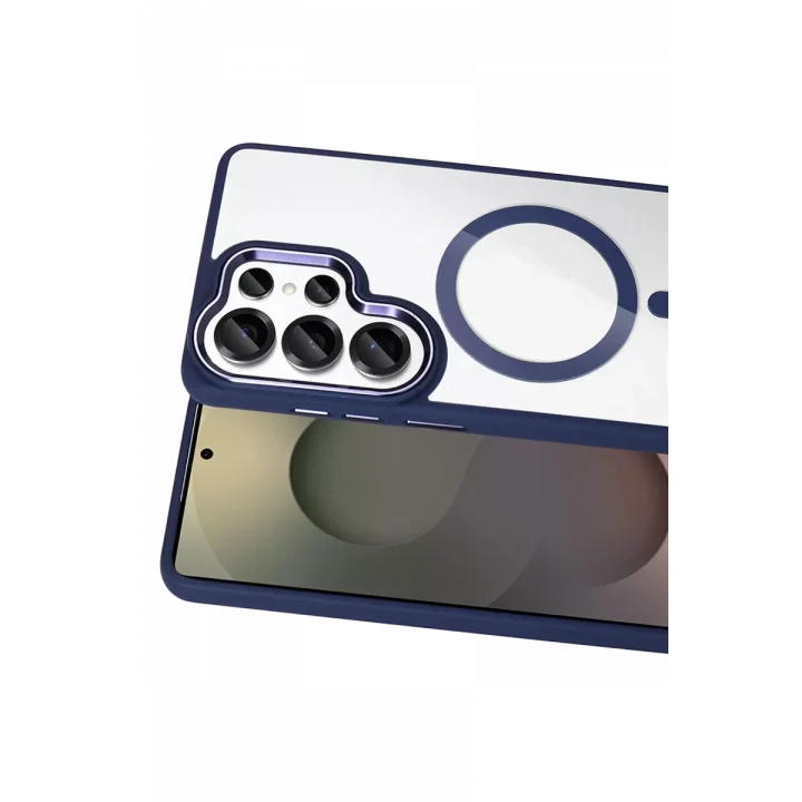 Mey İthalat®  Samsung Galaxy S26 Ultra Terea Magsafe Kapak - Lacivert