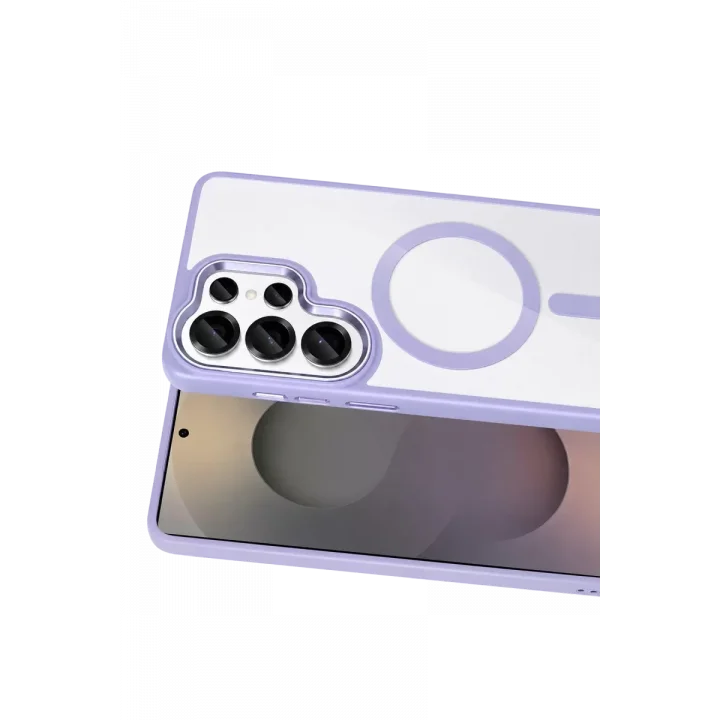 Mey İthalat®  Samsung Galaxy S26 Ultra Terea Magsafe Kapak - Mor