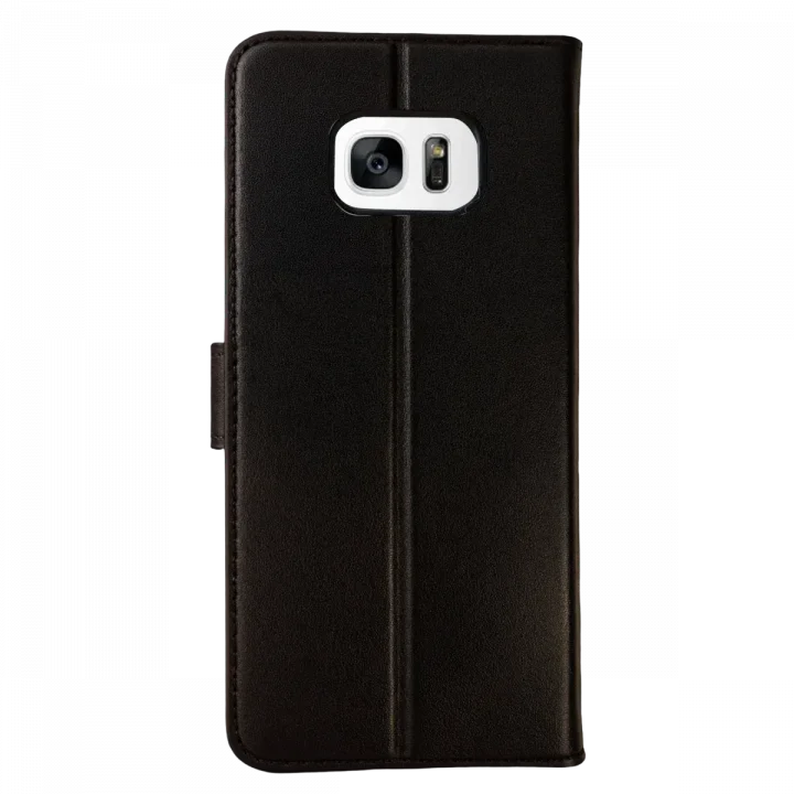 Mey İthalat®  Samsung Galaxy S7 Edge Trend S Plus Kapaklı Kılıf - Siyah