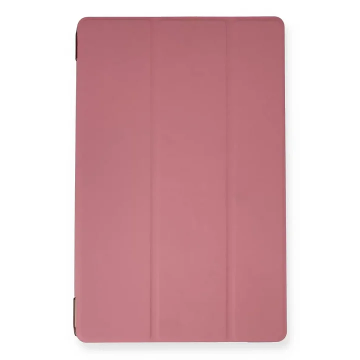 Mey İthalat®  Samsung Galaxy T870 Tab S7 11 Kılıf Tablet Smart Kılıf - Pembe