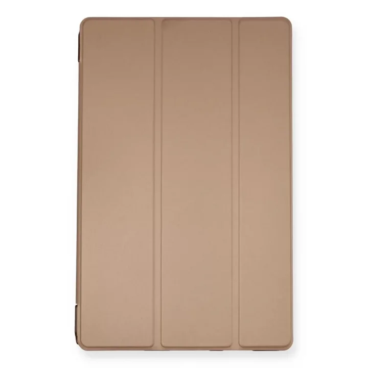 Mey İthalat®  Samsung Galaxy T970 Tab S7 Plus 12.4 Kılıf Tablet Smart Kılıf - Rose Gold
