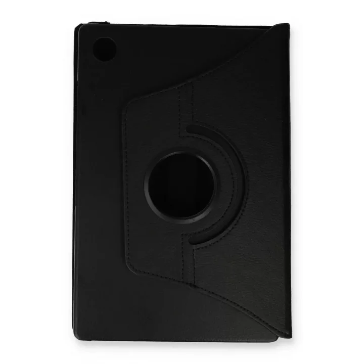 Mey İthalat®  Samsung Galaxy Tab A9 Plus Kılıf 360 Tablet Deri Kılıf - Siyah