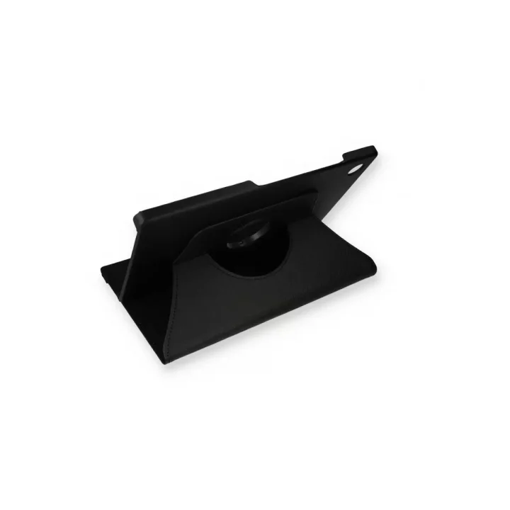 Mey İthalat®  Samsung Galaxy Tab A9 Plus Kılıf 360 Tablet Deri Kılıf - Siyah