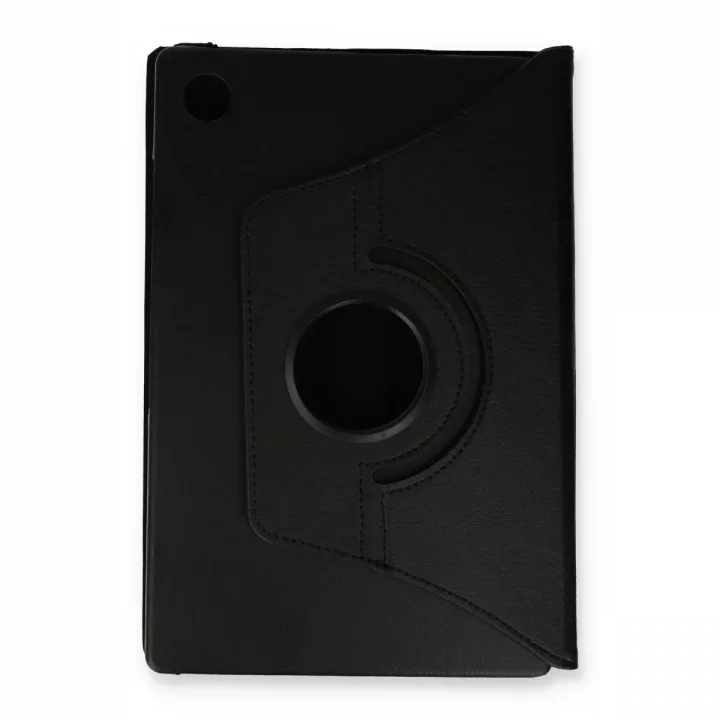 Mey İthalat®  Samsung Galaxy Tab A9 Plus Kılıf 360 Tablet Deri Kılıf - Siyah