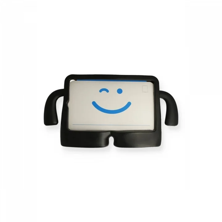 Mey İthalat®  Samsung Galaxy Tab A9 Plus Kılıf Karakter Tablet Silikon - Siyah