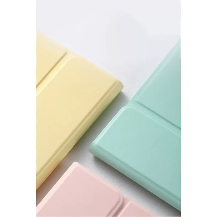 Mey İthalat®  Samsung Galaxy Tab A9 Plus Kılıf KC01 Smart Klavyeli Tablet Kılıfı - Siyah