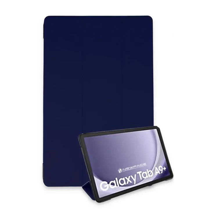 Mey İthalat®  Samsung Galaxy Tab A9 Plus Kılıf Tablet Smart Kılıf - Lacivert