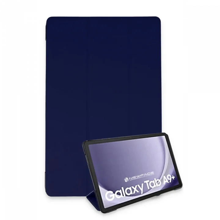Mey İthalat®  Samsung Galaxy Tab A9 Plus Kılıf Tablet Smart Kılıf - Lacivert