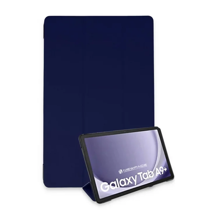 Mey İthalat®  Samsung Galaxy Tab A9 Plus Kılıf Tablet Smart Kılıf - Lacivert