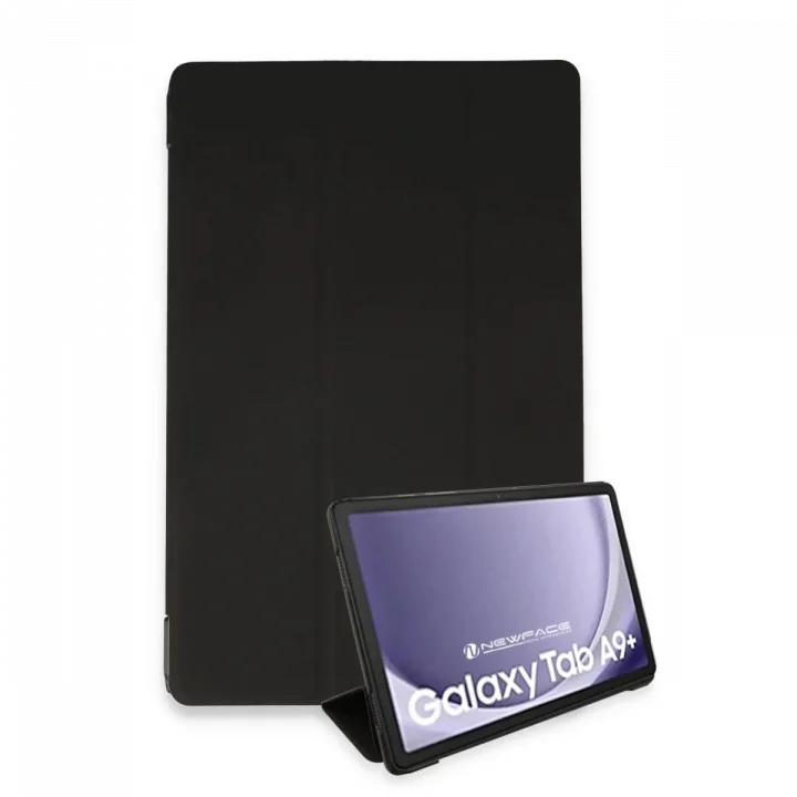 Mey İthalat®  Samsung Galaxy Tab A9 Plus Kılıf Tablet Smart Kılıf - Siyah