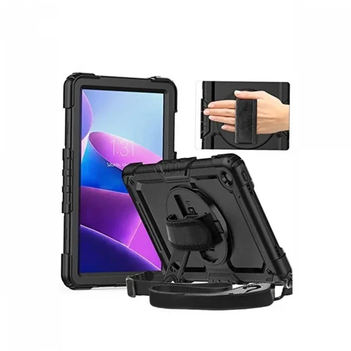 Mey İthalat®  Samsung Galaxy Tab S10 FE Plus 13.1 Kılıf Amazing Tablet Kapak - Siyah