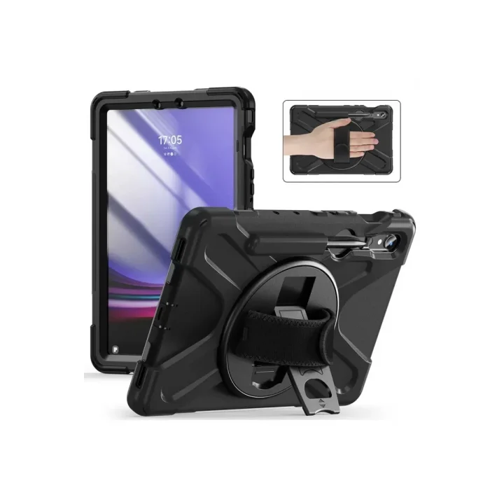 Mey İthalat®  Samsung Galaxy X510 Tab S9 FE 11 Kılıf Amazing Tablet Kapak - Siyah
