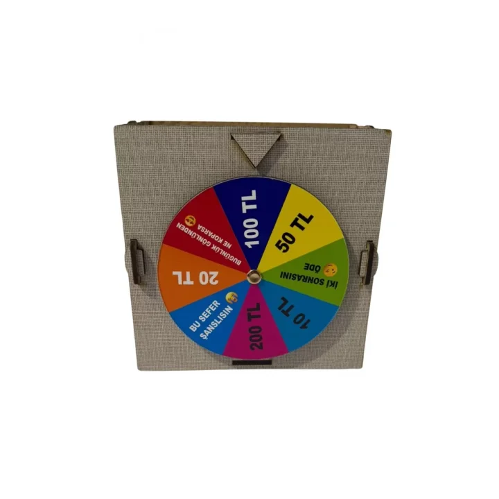 Mey İthalat® Şanslı Kumbara: Hem Para Biriktir, Hem Çarkı Çevir!