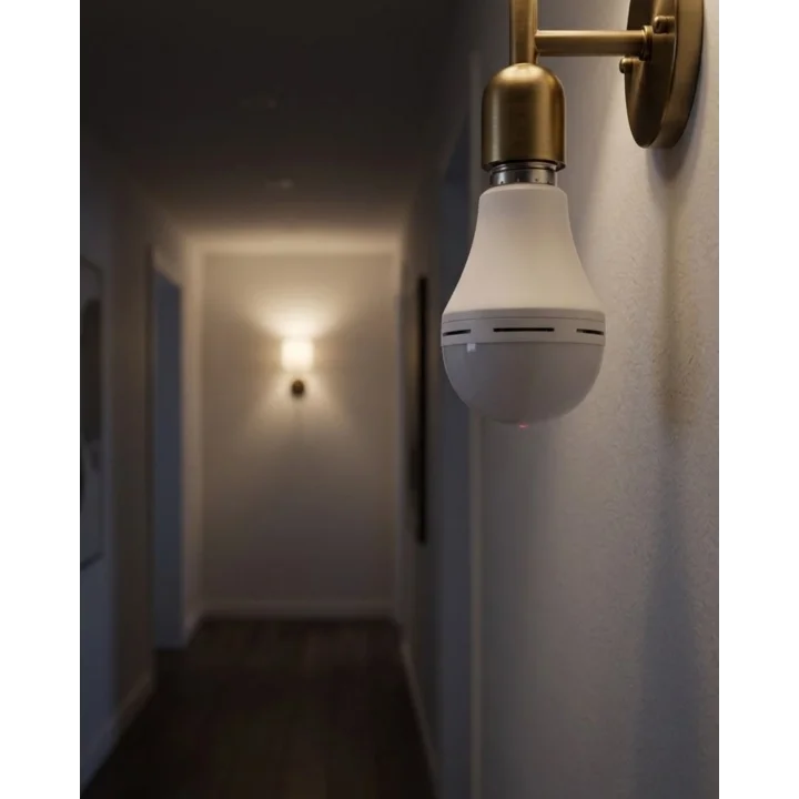 Mey İthalat® Şarjlı LED Ampul E27 Duy 6500K Beyaz Işık Kesintisiz Aydınlatma