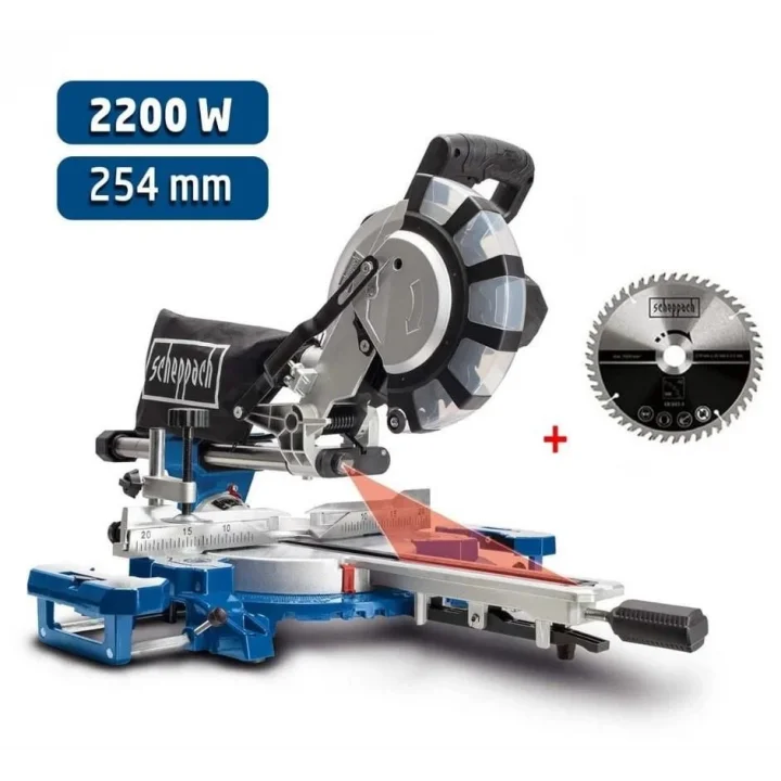 Mey İthalat® Scheppach HM254SPX 254 mm Gönye Kesme Makinesi