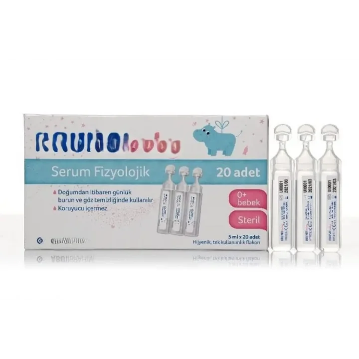 Mey İthalat® Serum Fizyolojik 5 ml x 20 Flakon