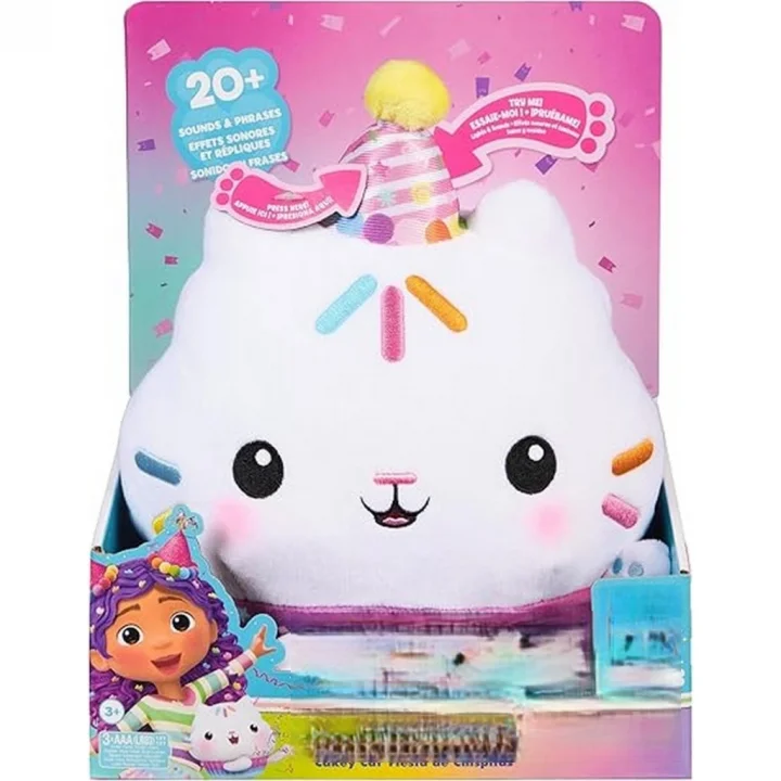 Mey İthalat® Sesli ve Etkileşimli Cakey Peluş Kedi