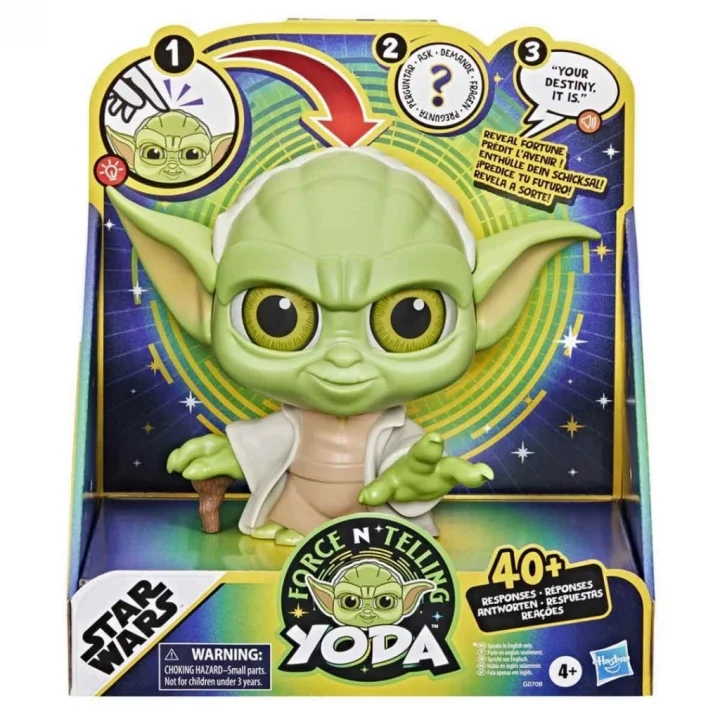 Mey İthalat® Sesli ve Işıklı  Force N Telling Yoda Figür 15 cm