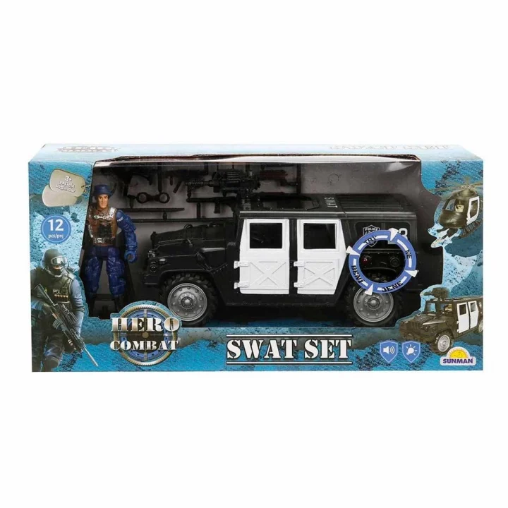 Mey İthalat® Sesli ve Işıklı Polis Oyun Seti