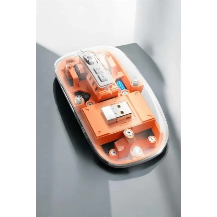 Mey İthalat® Sessiz Kablosuz USB Girişli Mouse Fare Yüksek Performanslı Yeni Nesil