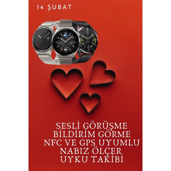 Mey İthalat® Sevgiliye Özel Yeni Nesil Akıllı Saat Çiftlere Özel Kampanya Çift Saatleri