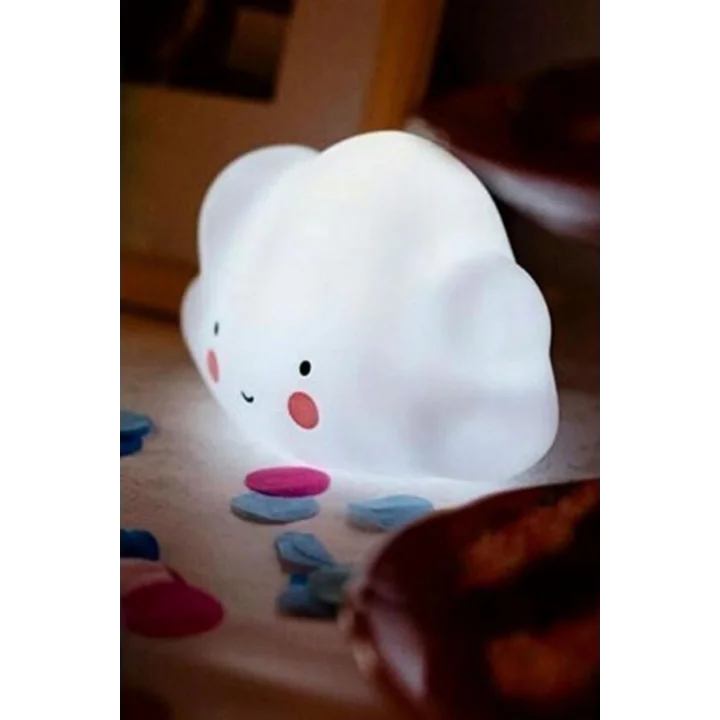 Mey İthalat®  Sevimli Bulut Şeklinde Led Dekoratif Gece ası Aydınlatması