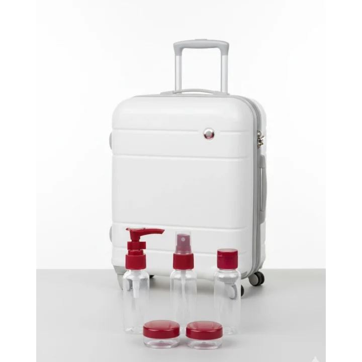 Mey İthalat® Seyahat İçin 5’li Şeffaf Kozmetik Organizer Seti