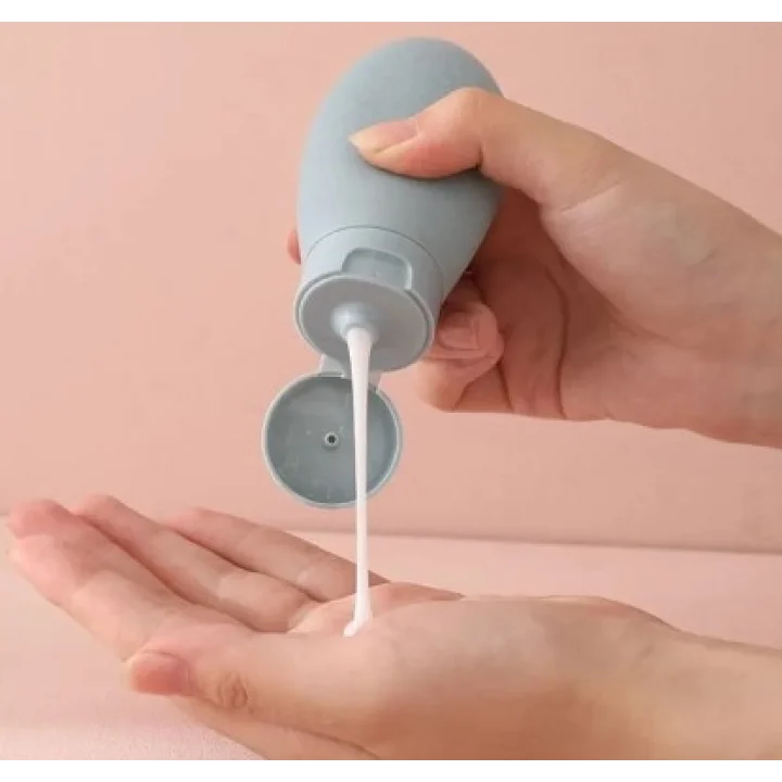 Mey İthalat® Seyahat Tipi Doldurulabilir Krem Şampuan Kutusu 3 lü Set