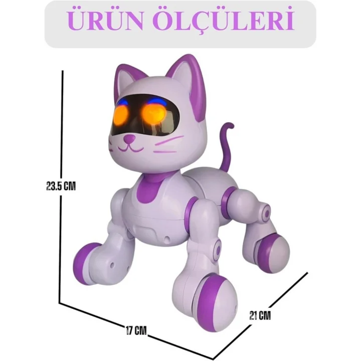 Mey İthalat® SH40194 U/K DANS EDEN ROBOT KEDİ