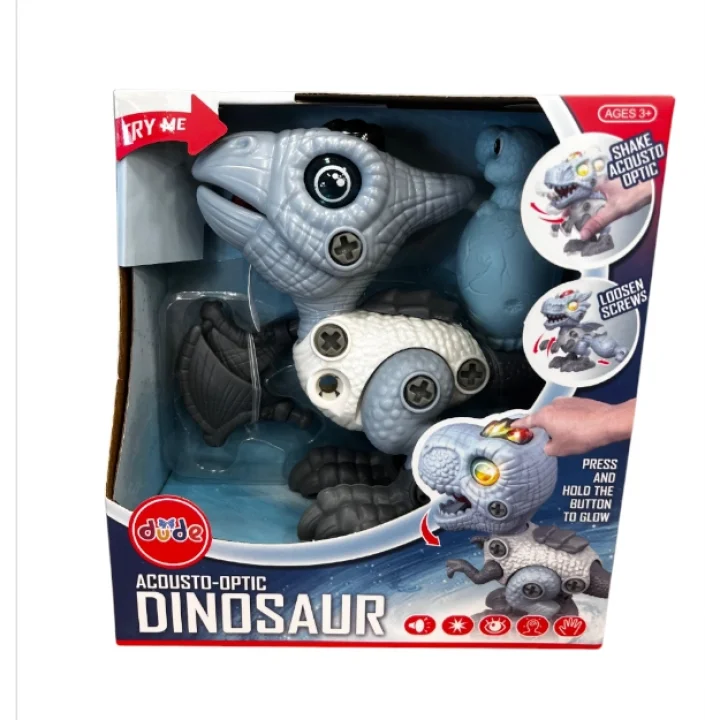 Mey İthalat® SH40658 DİSPLAY SES/IŞIK SÖK-TAK DİNOZOR