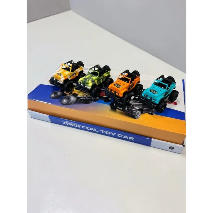 Mey İthalat® SH40934 SÜRTMELİ ARABA OFF ROAD JİP PLASTİK