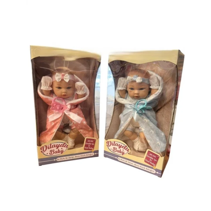 Mey İthalat® SH59996 35 CM TAM VİNİL BEBEK EMZİKLİ-ZRV