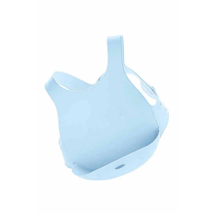 Mey İthalat®   Silikon Mama Önlüğü Mineral Blue