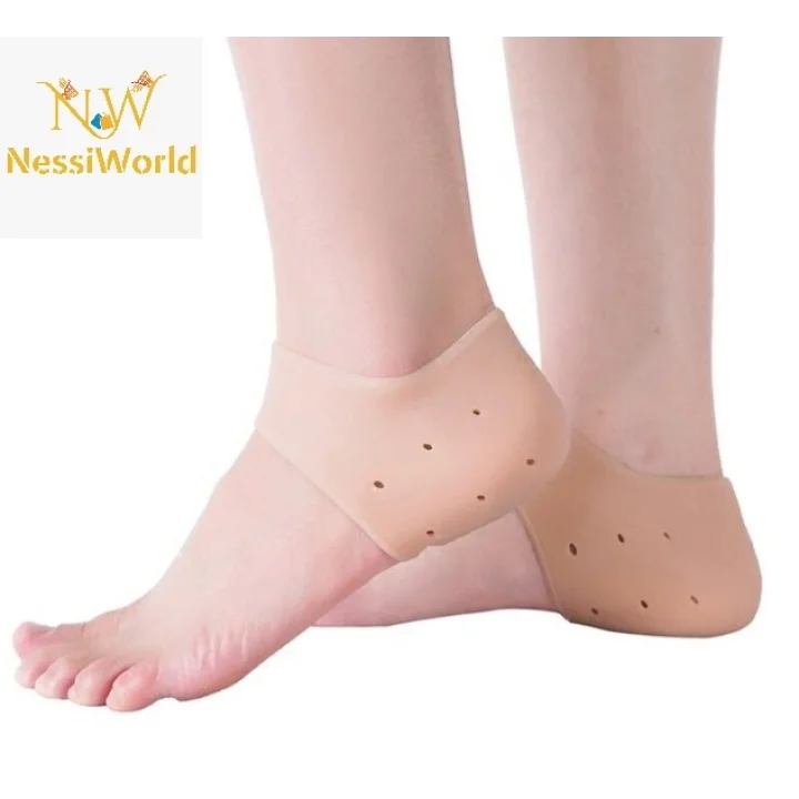 Mey İthalat® Silikon Topuk Çorabı Ten Rengi